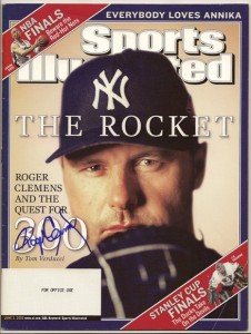 Roger Clemens Signed Sports Illustrated