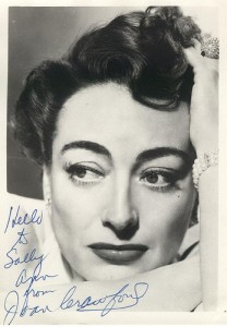 Joan Crawford Signed Photo