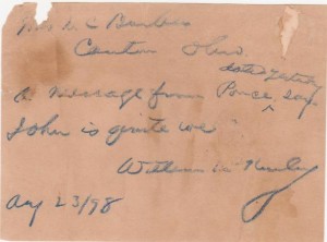 William Mckinley Signature William Mckinley Signature
