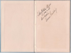 Edmund Goulding Signed Book