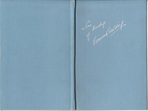 Edmund Goulding Signed Book