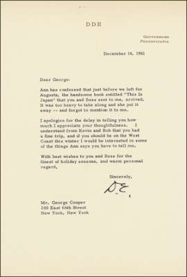 Dwight Eisenhower Autograph