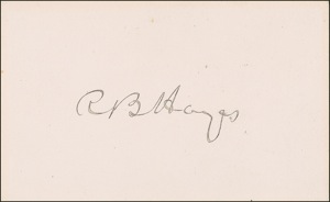 Rutherford B. Hayes Signature