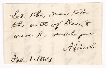 Abraham Lincoln Signature
